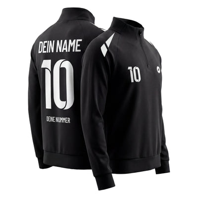 Personalisiertes Fußball Ziptop Herren mit eigenem Namen und Nummer ZUMEL